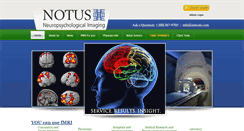 Desktop Screenshot of notusni.com